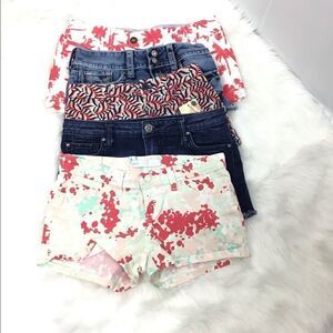 Denim Jean Cutoff Shorts Bundle Mix Brands & Sizes 0, 7, 2, 28
